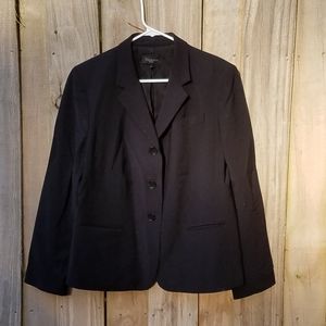 Talbots Black Wool Blazer